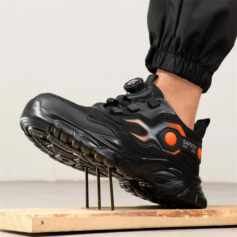Mens Fashion Trainers - Scarpe da Lavoro con Punta in