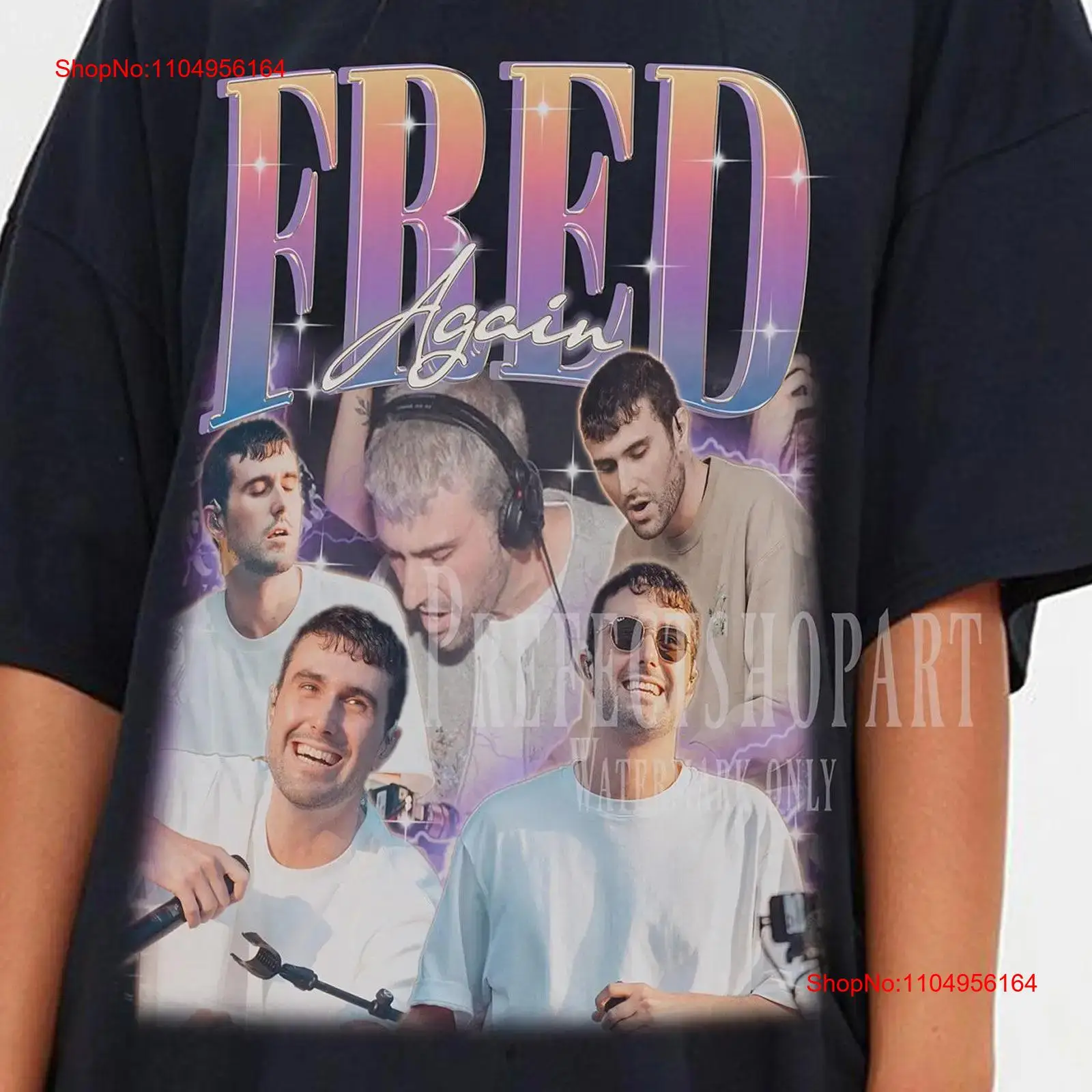 Fred Again T Shirt Merch Vinta - Poster Men Fashion recensione e prezzo