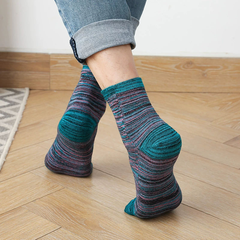 1/5 paia uomo punta colorata c - Socks Ankle Men recensione e prezzo